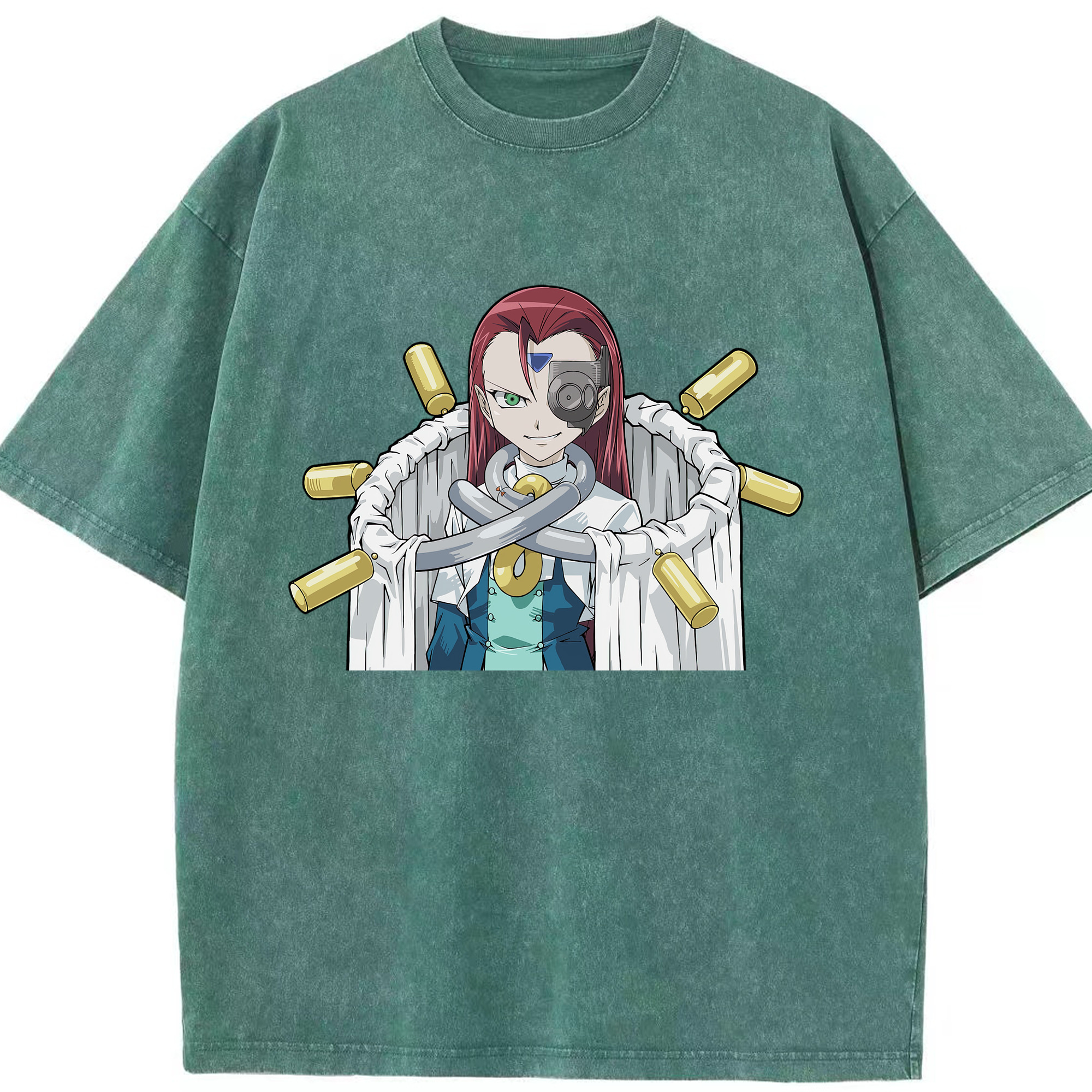 （画像用） 遊☆戯☆王 Yu-Gi-Oh! 綿100% ヴィンテージ風 半袖Tシャツ（フロントプリント）